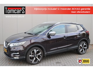 Nissan Qashqai 1.3 DIG-T 160PK Automaat Tekna + Trekhaak/Pano-dak/Memory-stoel/Winter-pack/Leder