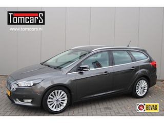 Ford Focus Wagon 125PK EcoB. Titanium Navigatie/Bluetooth/Parkeerhulp