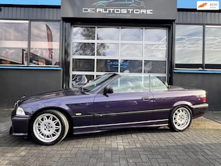 BMW 3-serie Cabrio 318i Sport Volledig M Pakket Techno Violet 1e Eig motorsport velg Leder Airco Sport Leder In Perfecte Staat!!!