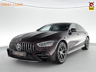 Mercedes-Benz AMG GT 4-Door Coupé 43AMG 367pk 4MATIC+ Premium Plus |dealer odnerhouden|manufaktur|panoramadak|Burmester|head-up display|massage|memory|Stoelverwarming & verkoeling|360°-camera|Apple Carplay|sfeerverlichting|carbon interieur|