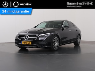 Mercedes-Benz C-klasse 180 Luxury Line | Panoramadak | Memory | Stoelverwarming | Getint glas | Sfeerverlichting |