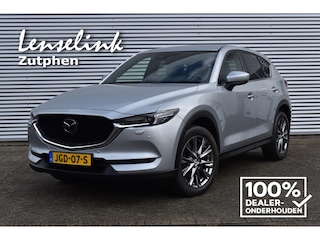 Mazda CX-5 2.5 SKYACTIV-G 194pk 2WD Signature AUTOMAAT | 100% dealeronderhouden | Stoel ventilatie | 360° camera | Incl. BOVAG garantie, onderhoudsbeurt etc..