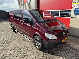 Mercedes-Benz Vito 109 CDI 343 DC Amigo luxe, Dubbel Cabine, Cruise Control, Trekhaak, Side-bars, LM velgen, boekjes aanwezig, NAP