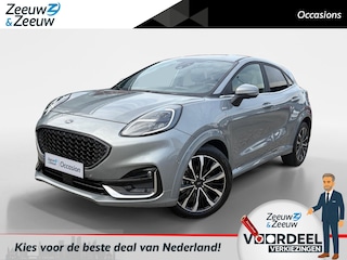 Ford Puma 1.0 EcoBoost Hybrid ST-Line Vignale |NL Auto| Lederen bekleding| Driver Assistance Pack| WinterPack| Elektrisch bedienbare achterklep|12 maanden Bovag Garantie|