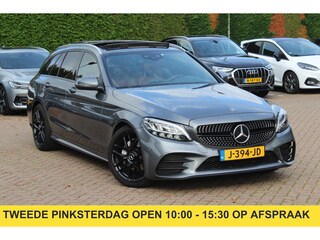 Mercedes-Benz C-klasse Estate 180 Business Solution AMG / Panoramadak / Camera / Leder / Navigatie / 18'' / DAB / Stoelverwarming / Cruise Control