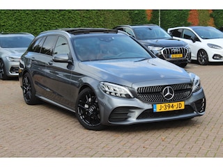 Mercedes-Benz C-klasse Estate 180 Business Solution AMG / Panoramadak / Camera / Leder / Navigatie / 18'' / DAB / Stoelverwarming / Cruise Control