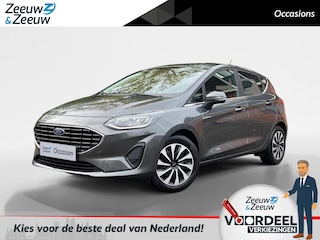Ford Fiesta 1.0 EcoBoost Hybrid Titanium 125PK | Navigatie | Parkeersensoren | Climate Control | Cruise Control | draadloos Opladen telefoon | DAB+
