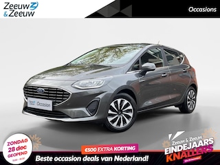 Ford Fiesta 1.0 EcoBoost Hybrid Titanium 125PK | Navigatie | Parkeersensoren | Climate Control | Cruise Control | draadloos Opladen telefoon | DAB+