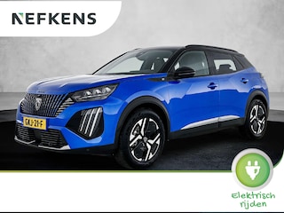 Peugeot 2008 SUV EV GT 54 kWh 156pk | 406km WLTP Actieradius | Navigatie | Schuif-/kanteldak | Camera v+a | Climate Control | Full Led koplampen | Parkeersensoren v+a | Keyless | Adaptieve Cruise Control | Dodehoeksensor | DAB+ radio | Half lederen sportstoelen | Draadloze Apple Carplay / Android Auto | Donker getint glas | 17" lichtmetalen velgen |