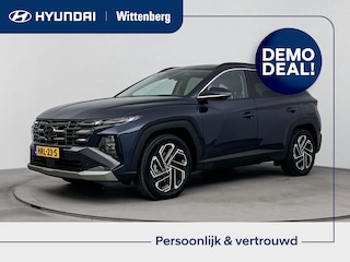 Hyundai Tucson 1.6 T-GDI HEV Premium Sky | Leer | Panoramadak | Trekhaak | Memory | Stoelventilatie | El. bed. achterklep |