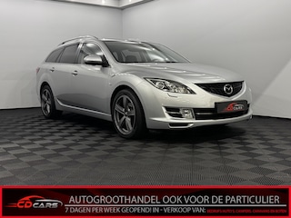 Mazda 6 Sportbreak 2.5 S-VT Executive Leder, Navi, Memory, Parkeersensoren, Cruise control, Clima, Stoelverwarming