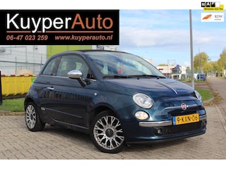 Fiat 500 0.9 TwinAir Lounge cabrio automaat nap 1e eig.