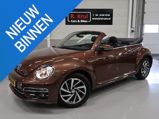 Volkswagen Beetle Cabriolet 1.2 TSI Sound 2018 Camera Navigatie App Connect Stoelverwarming Airco-ECC Windscherm Boekjes 17 inch Sportvelgen PDC Bluetooth Cruisecontrol