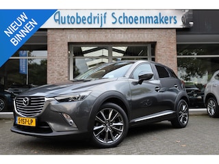 Mazda CX-3 2.0 SkyActiv-G 150 GT-M 4WD LEER/ALCANTARA MEMORY HUD STOELVERW. CAMERA CRUISE CLIMA NAVI LANE-ASSIST DAB PDC 18''LMV