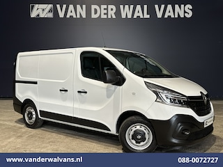 Renault Trafic 2.0 dCi 120pk L1H1 Euro6 Airco | LED | Navigatie | Cruisecontrol | Trekhaak | Omvormer Parkeersensoren, Bijrijdersbank