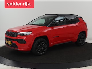 Jeep Compass 4xe 240 Plug-in Hybrid Electric S | Panoramadak | Trekhaak | 360 Camera | Leder | Stoelverwarming | Alpine Sound | Carplay | Stuurverwarming | Adaptive cruise | Navigatie | PHEV