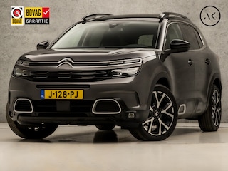 Citroën C5 Aircross 1.2 PureTech Sport Automaat (PANORAMADAK, APPLE CARPLAY, GROOT NAVI, 360 CAMERA, LEDER, SPORTSTOELEN, STOELVERWARMING, GETINT GLAS, ADAPTIVE CRUISE, ELEK ACHTERKLEP, NIEUWSTAAT)