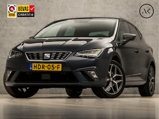 Seat Ibiza 1.0 TSI Xcellence Sport Automaat (APPLE CARPLAY, GROOT NAVI, CLIMATE, KEYLESS, CAMERA, STOELVERWARMING, SPORTSTOELEN, LED KOPLAMPEN, ADAPTIVE CRUISE, GETINT GLAS, ZWART HEMEL, NIEUWE APK, NIEUWSTAAT)