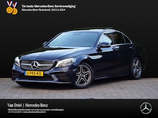 Mercedes-Benz C 180 AMG line | Sound Multibeam Panoramadak Bruin leder Artico