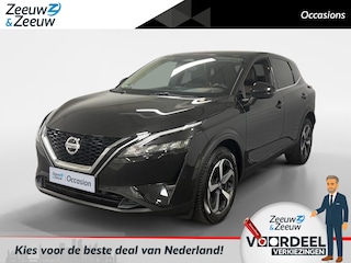 Nissan Qashqai 1.3 MHEV Xtronic N-Connecta AUTOMAAT NAVI CRUISE CONTROLE APPLE CARPLAY ANDROID AUTO AIRCO CAMERA PARKEERSENSOREN HOGE INSTAP ZEER MOOIE AUTO