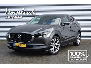 Mazda CX-30 E-Skyactiv G 150pk M-Hybrid Luxuru AUTOMAAT | 100% Dealeronderhouden | Afn. trekhaak | 360° camera | Adapt. cruise | RIJKLAARPRIJS incl BOVAG garantie