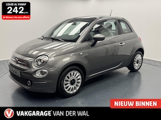 Fiat 500 1.0i Hybrid Dolcevita Navigatie-Cr.contr-Clima-Panoramadak-Parkeersensoren-Leder-Lm15''velgen