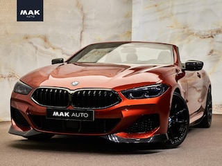 BMW 8-serie Cabrio 840i M Sport, AC Schnitzer, H/K, M stoelen, 4W-best, CraftedClarity, laserlight, softclose, 20", surround view, privacy, NP148k