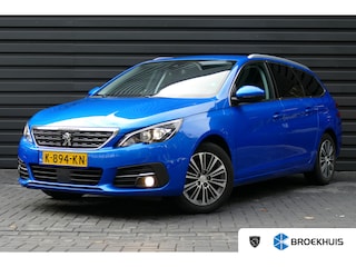 Peugeot 308 SW 1.2 PURETECH 110PK ALLURE / NAVI / LED / PDC / CLIMA / 16"LMV / CAMERA / KEYLESS / BLUETOOTH / ADAPT. CRUISECONTROL / 1E EIGENAAR / SCHITTERENDE STAAT !!