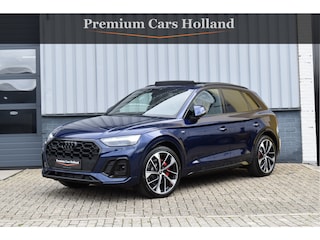 Audi Q5 55 TFSI e S-Line Competition 367 Pk Uniek Vol Opties Pano Navi RS-Leder Luchtvering ACC 21 Inch