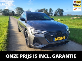 Audi e-Tron 55 quattro S edition 95 kWh 79dkmNAP 21"camera trekhaak pano luchtvering