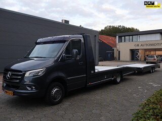 Mercedes-Benz Sprinter 519 Tijhof Special Edition V6 Automaat Oprijwagen Autoambulance Autotransporter