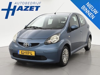 Toyota Aygo 1.0 12V 5-DEURS + AIRCO | ELEKTR. RAMEN | TOERENTELLER | PACIFIC BLUE METALLIC