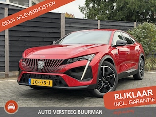 Peugeot 408 GT 1.6 HYbrid 180PK EAT8 Automaat Navigatie, Rondomzichtcamera, Leder, Stoel & Stuurwielverwarming, Elektrische Kofferklep, Apple Carplay, Android Auto