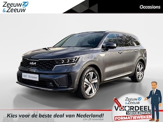 Kia Sorento 1.6 T-GDI Plug-in Hybrid 4WD ExecutiveLine 7p. Trekhaak | meest luxe uitvoering | Panoramadak | Resterende fabrieksgarantie TM 2031 | Lederen bekleding