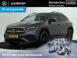 Mercedes-Benz GLA 250 e AMG Plug-In Hybride AMG Line | Night Pakket | 19 Inch AMG Velgen | Memory voorstoelen | Sfeerverlichting. Inclusief 24 maanden MB Certified garantie voor Europa.