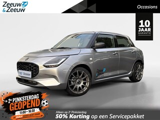 Suzuki Swift 1.2 Sport Comfort | 17 inch | Zwarte logo's | Carbon spiegels | Sharkfin antenne | Carplay | Adapt. Cruise | Navi | Keyless start