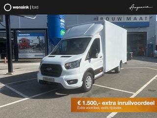 Ford Transit 350 2.0 TDCI L4H1 Trend Bakwagen | Uit voorraad leverbaar | Gesloten Bak met Deuren | Kenteken 2024 | Bluetooth | Cruise Control | Voorruitverwarming | Laadvermogen 1303 KG | Sync4 |
