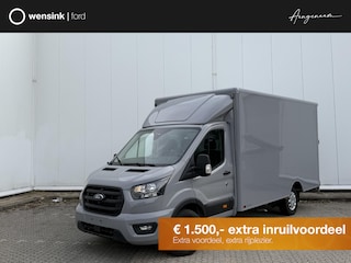 Ford Transit 350 2.0 TDCI L4H1 Trend Bakwagen | Uit voorraad leverbaar | Karhof Gesloten bak + Overloopklep Kenteken 2024 | Bluetooth | Cruise Control | Voorruitverwarming | Laadvermogen 1200KG + |