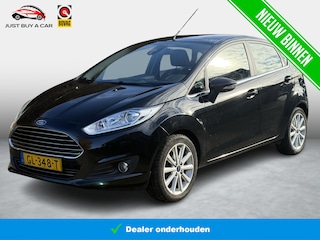 Ford Fiesta 1.0 EcoBoost Titanium Trekhaak / Easy-Driver-pakket2 / Cruise Control / Panther Black / Volledige onderhoudshistorie!