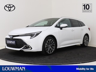 Toyota Corolla Touring Sports Hybrid 180 Business Plus *DEMO* | Parkeersensoren V+A | Half lederen bekleding | Parelmoer lak | Stoelverwarming |