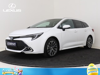 Toyota Corolla Touring Sports Hybrid 180 Business Plus *DEMO* | Parkeersensoren V+A | Half lederen bekleding | Parelmoer lak | Stoelverwarming |
