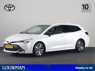 Toyota Corolla Touring Sports Hybrid 180 Business Plus *DEMO* | Parkeersensoren V+A | Half lederen bekleding | Parelmoer lak | Stoelverwarming |