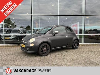 Fiat 500 0.9 TwinAir Blackjack Lichtmetalen Velgen, Leer