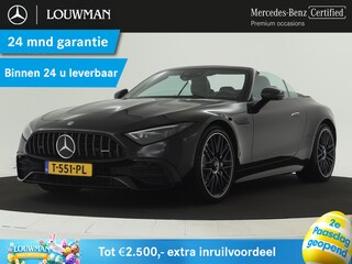 Mercedes-Benz SL Roadster 43 | 381 pk | Distronic | 360°-Camera | Burmester | Carbon | Achterasbesturing | Inclusief 24 maanden MB Certified garantie voor Europa.