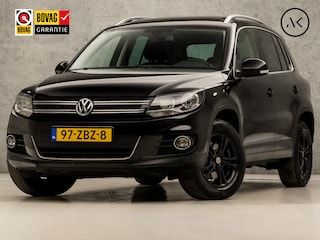 Volkswagen Tiguan 1.4 TSI Black Sport 161Pk (PANORAMADAK, NAVIGATIE, CLIMATE, KEYLESS, LEDEREN SPORTSTOELEN, STOELVERWARMING, PARKEER ASSISTENT, CRUISE, NIEUWSTAAT)