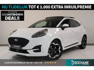 Ford Puma 1.0 EcoBoost Hybrid ST-Line | Camera | Adaptieve cruise control | Panoramadak | Elektr Achterklep | Climate control | Stuur stoel en voorruitverwarming |