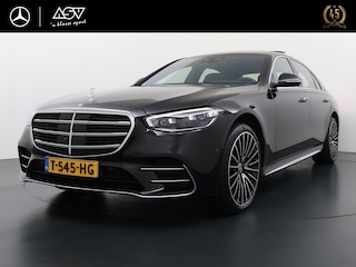 Mercedes-Benz S-klasse 580 4MATIC Lang AMG Line | Achteras besturing 10° | Burmester 3D Surround System | Airmatic (Luchtvering) | Distronic Cruise Control | 360° Camera | Head-Up Display