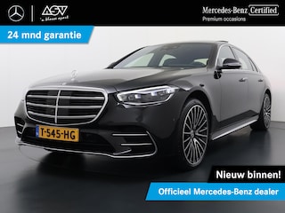 Mercedes-Benz S-klasse 580 4MATIC Lang AMG Line | Achteras besturing 10° | Burmester 3D Surround System | Airmatic (Luchtvering) | Distronic Cruise Control | 360° Camera | Head-Up Display