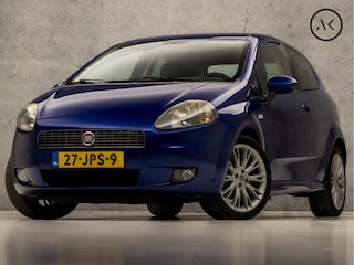 Fiat Punto Grande 1.4 X Sport (AIRCO, GETINT GLAS, GETINT GLAS, SPORTSTOELEN, MULTIFUNCTIONEEL STUURWIEL, TREKHAAK, NIEUWE APK, NIEUWSTAAT)