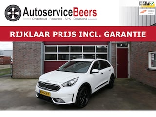 Kia Niro 1.6 GDi Hybrid ExecutiveLine, Camera, Trekhaak, Stuur en stoelverw. LMV, PDC, Rijklaarprijs incl. garantie